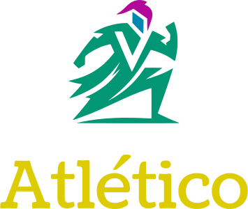 Atlético logo design