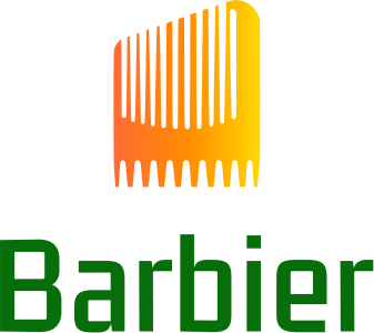 Barbier logo design