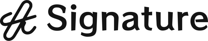 Signature logo design