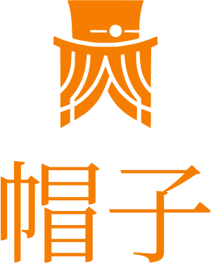 帽子 logo design