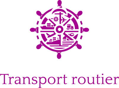 Transport routier logo design
