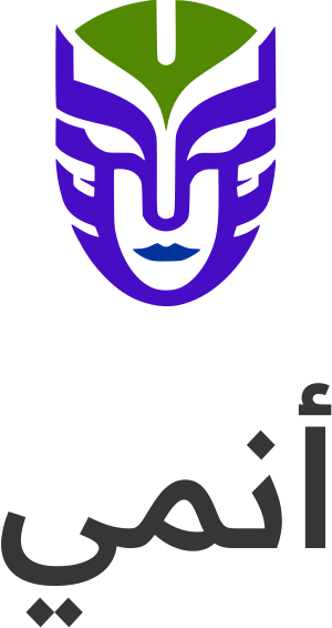 أنمي logo design