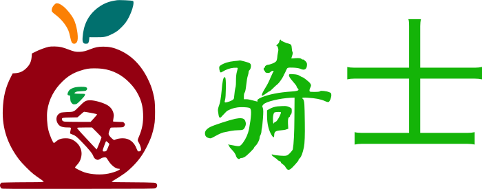 骑士 logo design