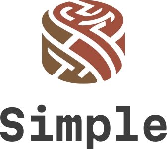 création de logo Simple
