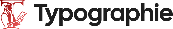 création de logo Typographie