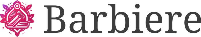 design del logo Barbiere