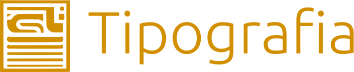 design del logo Tipografia