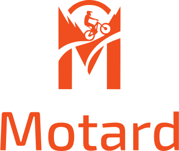 création de logo Motard