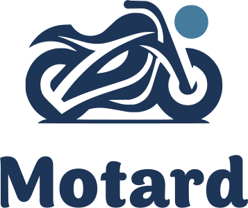 création de logo Motard