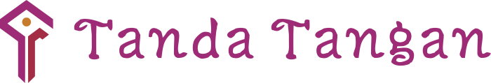 desain logo Tanda Tangan