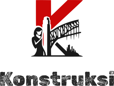 desain logo Konstruksi