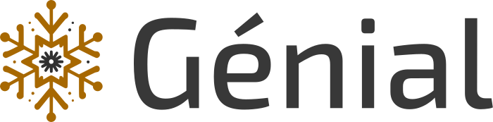 création de logo Génial