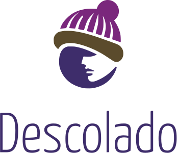 design de logotipo Descolado