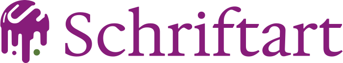 Schriftart Logo-Design