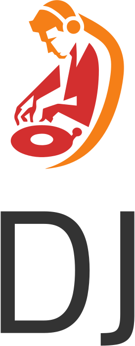 diseño de logotipo DJ