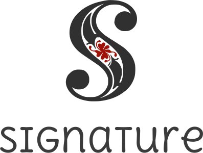 Signature logo design