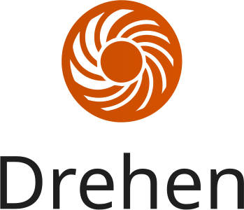 Drehen Logo-Design