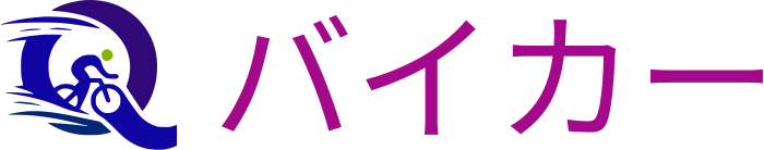バイカー logo design