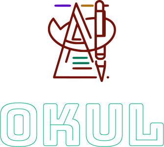 Okul logo design