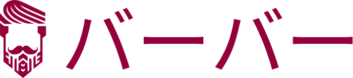 バーバー logo design