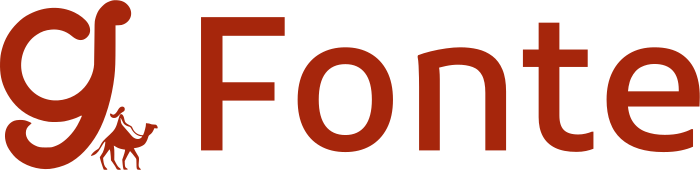 Fonte logo design