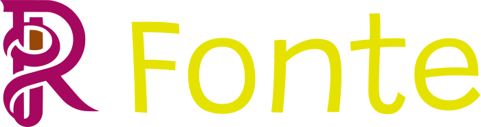 Fonte logo design