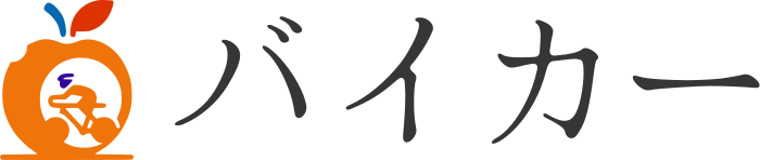 バイカー logo design