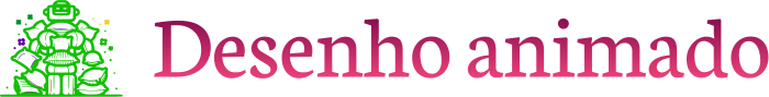 Desenho animado logo design