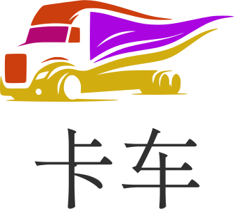卡车 logo design