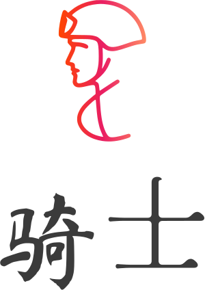 骑士 logo design