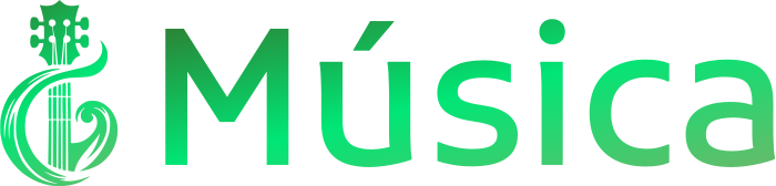 Música logo design