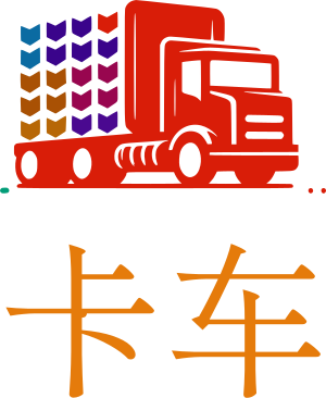 卡车 logo design