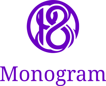 Monogram logo design