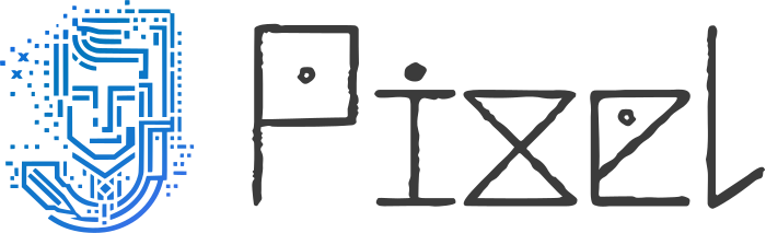 design de logotipo Pixel