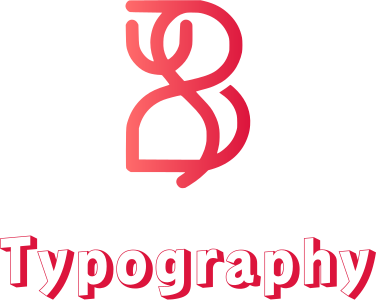 Typography logo design