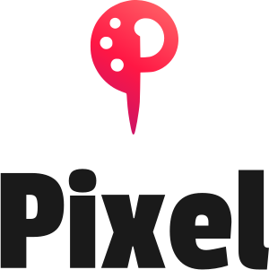 Pixel logo design