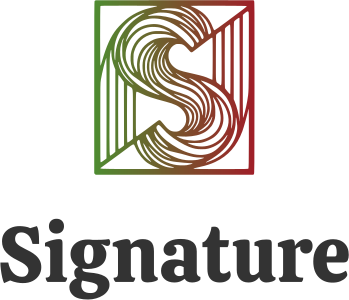 Signature logo design