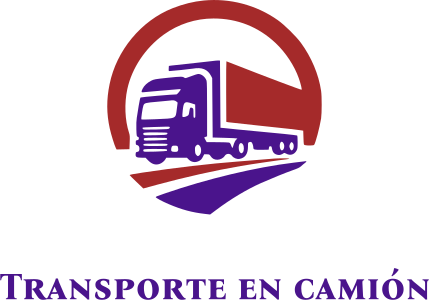 diseño de logotipo Transporte en camión