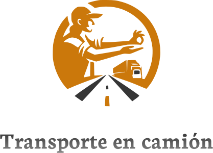 diseño de logotipo Transporte en camión