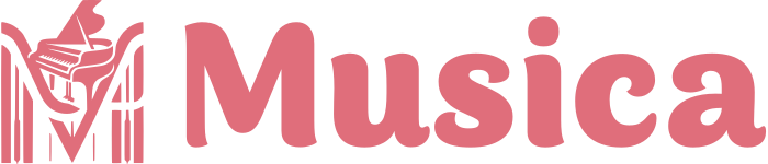 design del logo Musica