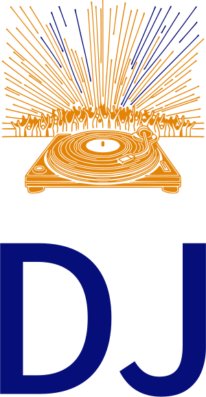 design del logo DJ