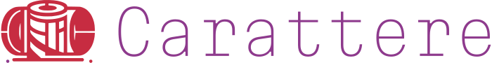 design del logo Carattere