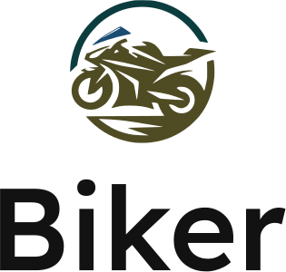 Biker logo design