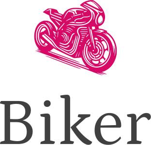 Biker logo design