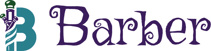 Barber logo design