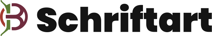 Schriftart Logo-Design