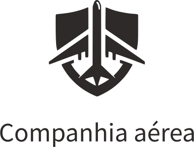 design de logotipo Companhia aérea