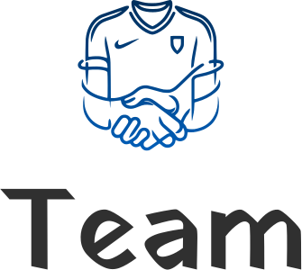 design del logo Team