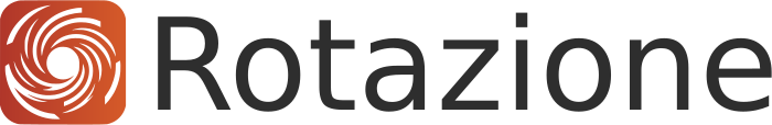 design del logo Rotazione