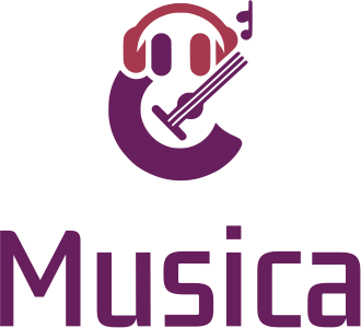design del logo Musica